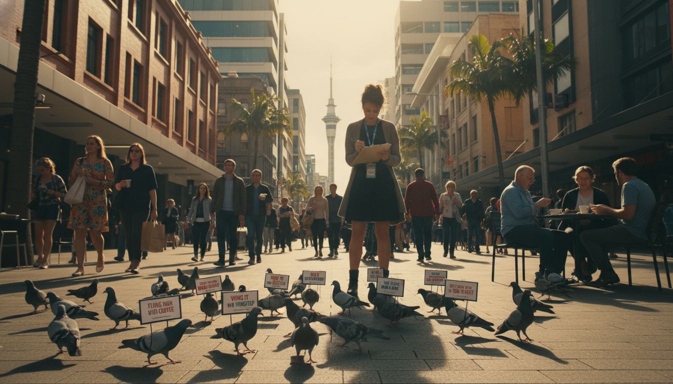 Auckland Agency Launches 'Pigeon-Based Targeting' to Disrupt Out-of-Home Advertising