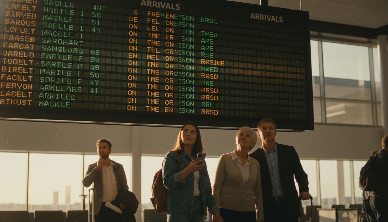 How Airport Arrival Boards Accidentally Nail Experiential Marketing